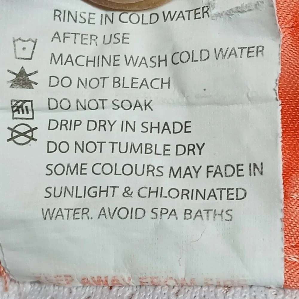 Snapper Rock Swim Trunks Youth 10–12 Orange Surf Truck Palm‎ Print